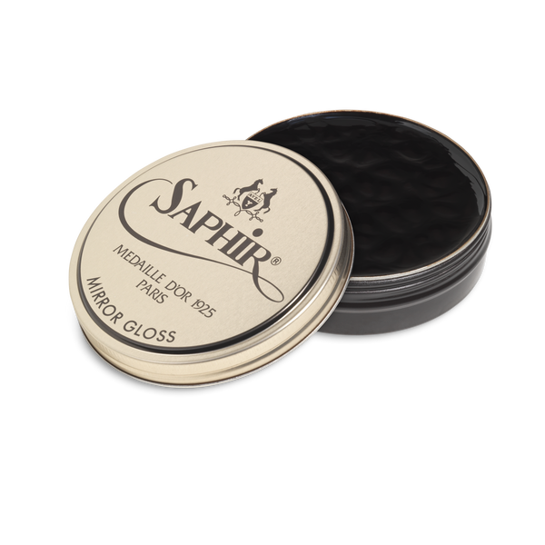 05 Dark Brown - Saphir Medaille D'Or Mirror Gloss Wax Polish 75ml - The Shoe Snob